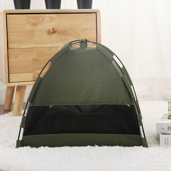 1583960c-c73d-4d5c-af86-f24caeaafbfd.jpg Cat Tent Cooling Mat Dog House Pet Sofa Camping Dog Bed With Cushion For Dog Kennel Indoor Cat Nest Cat Bed Pets Products