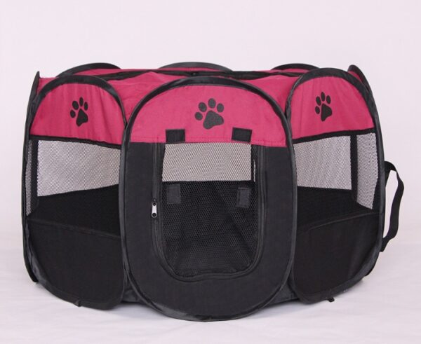 1611433092926.jpg Fast folding octagonal pet fence, 600D Oxford cloth, waterproof and catching cat, dog cage, pet cage