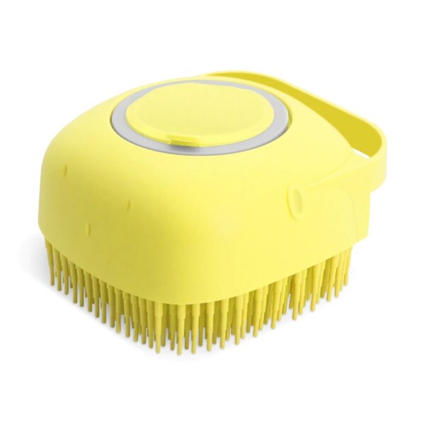 1805162209433882624.jpg Pet Dog Shampoo Massager Brush Cat Massage Comb Grooming Scrubber Shower Brush For Bathing Short Hair Soft Silicone Brushes