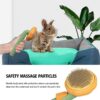 Pet Pumpkin Brush, Pet Grooming Self Cleaning Slicker Brush For Dogs Cats Puppy Rabbit, Cat Brush Grooming Gently Removes Loose Undercoat