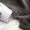 Nordic fringed knit ball blanket wool blanket office air conditioning lunch break blanket shawl blanket sofa leisure blanket blanket