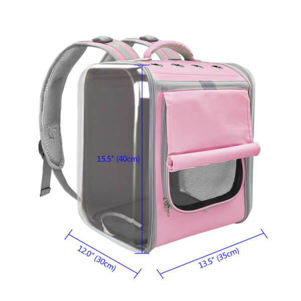 24f3560b-0bdf-4266-a3ad-16522eb84d41.jpg Pet Cat Carrier Backpack Breathable Cat Travel Outdoor Shoulder Bag For Small Dogs Cats Portable Packaging Carrying Pet Supplies