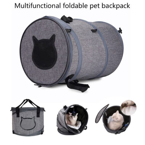 26c0d588-d53c-4c30-bb97-4c9677c4db78.jpg Fodable Pet Dog Cat Carrier Bag Outdoor Travel Cat Tunnel Toys Portable Puppy Carriers Cat Litter Sleeping Bed Nest