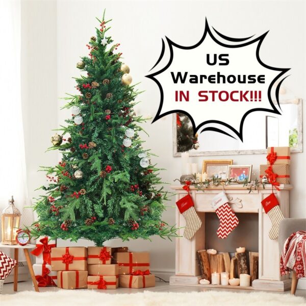 2afc9921-c14a-44cf-a823-81dc68604457.jpg Christmas Tree PVC Artificial Snow Christmas Tree Mall Window Decoration Tree Cedar Christmas Tree Christmas Decoration Supplies