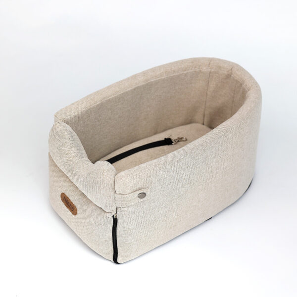 2c0b6a07-61ac-471e-9135-ff8f2ca4ae34.jpg Car Central Dog Car Seat Bed Portable Dog Carrier For Small Dogs And Cats Safety Travel Bag Accessories Pet Products