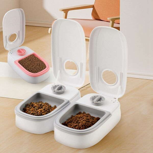 436dc743-da49-4841-8dde-2539d9b48159.jpg Automatic Pet Feeder Smart Food Dispenser For Cats Dogs Timer Stainless Steel Bowl Auto Dog Cat Pet Feeding Pets Supplies