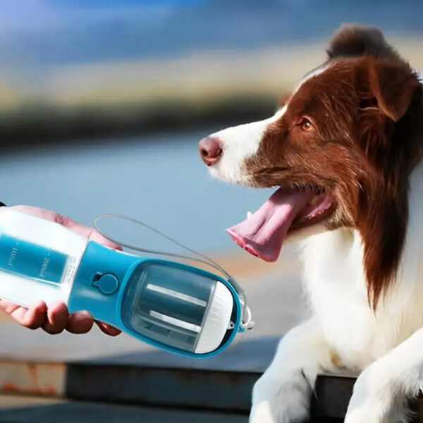 47f33116-b591-4b6b-8024-ea95c0d8da2a.jpg Dog Water Cup Drinking Food Garbage Bag Three-in-one Portable Small Multi-functional Pet Cups Pets Supplies