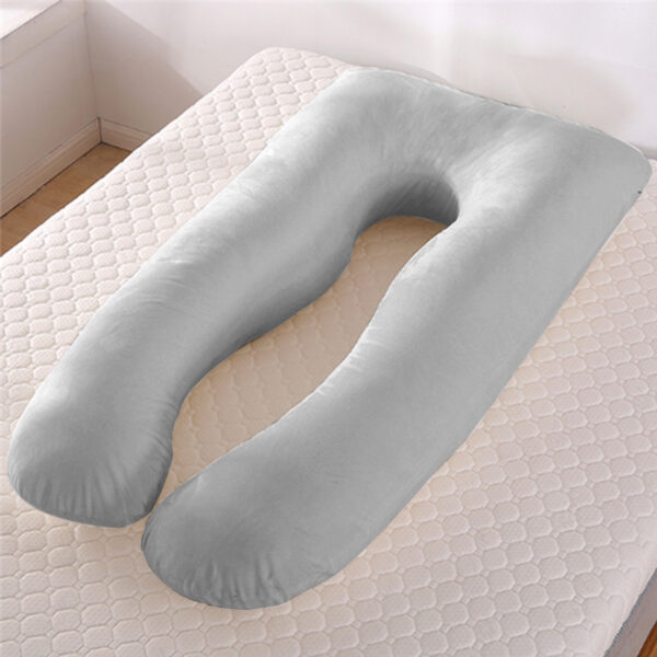 589dd6a8-58a1-4f02-8934-b1651a24db31.jpg Summer Sleeping Support Pillow For Pregnant Women U Shape Maternity Pillows Pregnancy Ice Silk