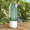 2 In 1 Pet Water Cup Segment Design Green Dog Walking Portable Drinking Cup Dog Feeding Supplies Pet Supplies Dog Walking Water Feeder Pets Products