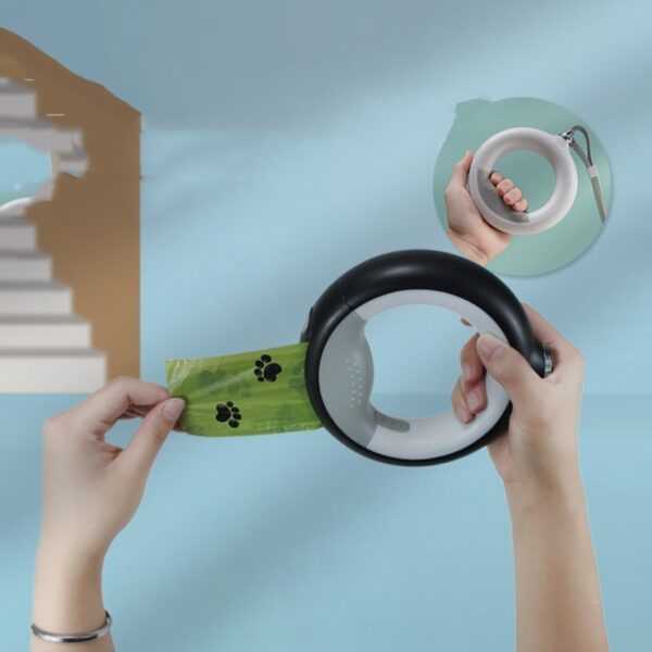 72106736-3a4f-46e9-959f-497aab8d1fcb.jpg Luminous Automatic Telescopic Dog Rope Lamp Pets Products