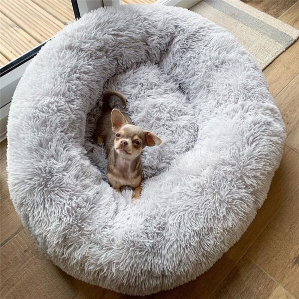 8d2670af-600b-4201-b673-6b6499f87534.jpg Dog Bed Super Soft Washable Long Plush Pet Kennel Deep Sleep Dog House Velvet Mats Sofa For Dog Basket Pet Cat Bed