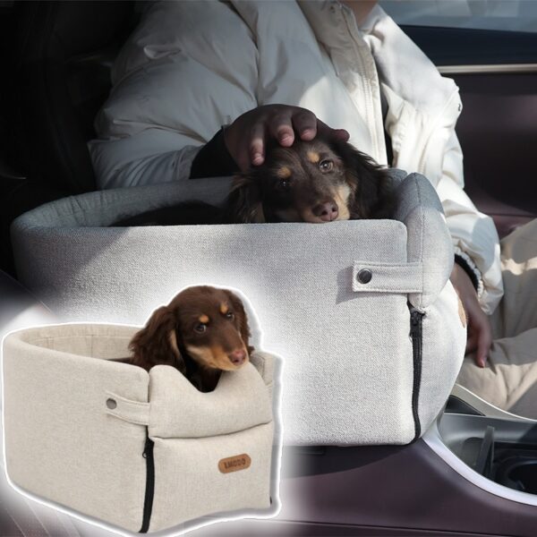 95d79c6a-18a0-4b11-8ab6-e244e64bcf0c.jpg Car Central Dog Car Seat Bed Portable Dog Carrier For Small Dogs And Cats Safety Travel Bag Accessories Pet Products