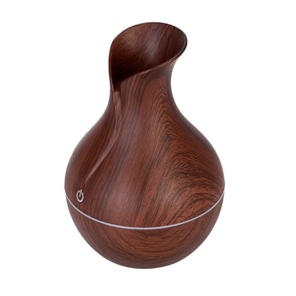 c0e99f7a-4268-437a-941f-e08e020c5918.jpg LED Ultrasonic Aroma Humidifier Essential Oil Diffuser Aromatherapy Air Purifier Home Small Incense Burner Holder Candle Yoga Fragrance Indoor Vase Shaped Aroma Burner Smoke Fountain Living Room Decor