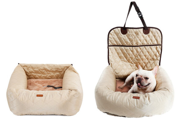 d26d3d8c-97de-42e1-b710-23483fd51fb7.jpg 2 In 1 Pet Dog Carrier Folding Car Seat Pad Thickened Multi-purpose Pet Bed Dog Car Mattress Pets Supplies