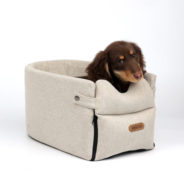 db5f66db-9c9c-437a-8e56-af31cdd77c46.jpg Car Central Dog Car Seat Bed Portable Dog Carrier For Small Dogs And Cats Safety Travel Bag Accessories Pet Products