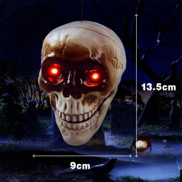 edf03cb8-a179-431d-bbc7-8596abe9322e.jpg Animated Floating Skeleton Decorations Realistic Halloween Skull Heads Halloween Decorations Scary Sound Spooky Decoration